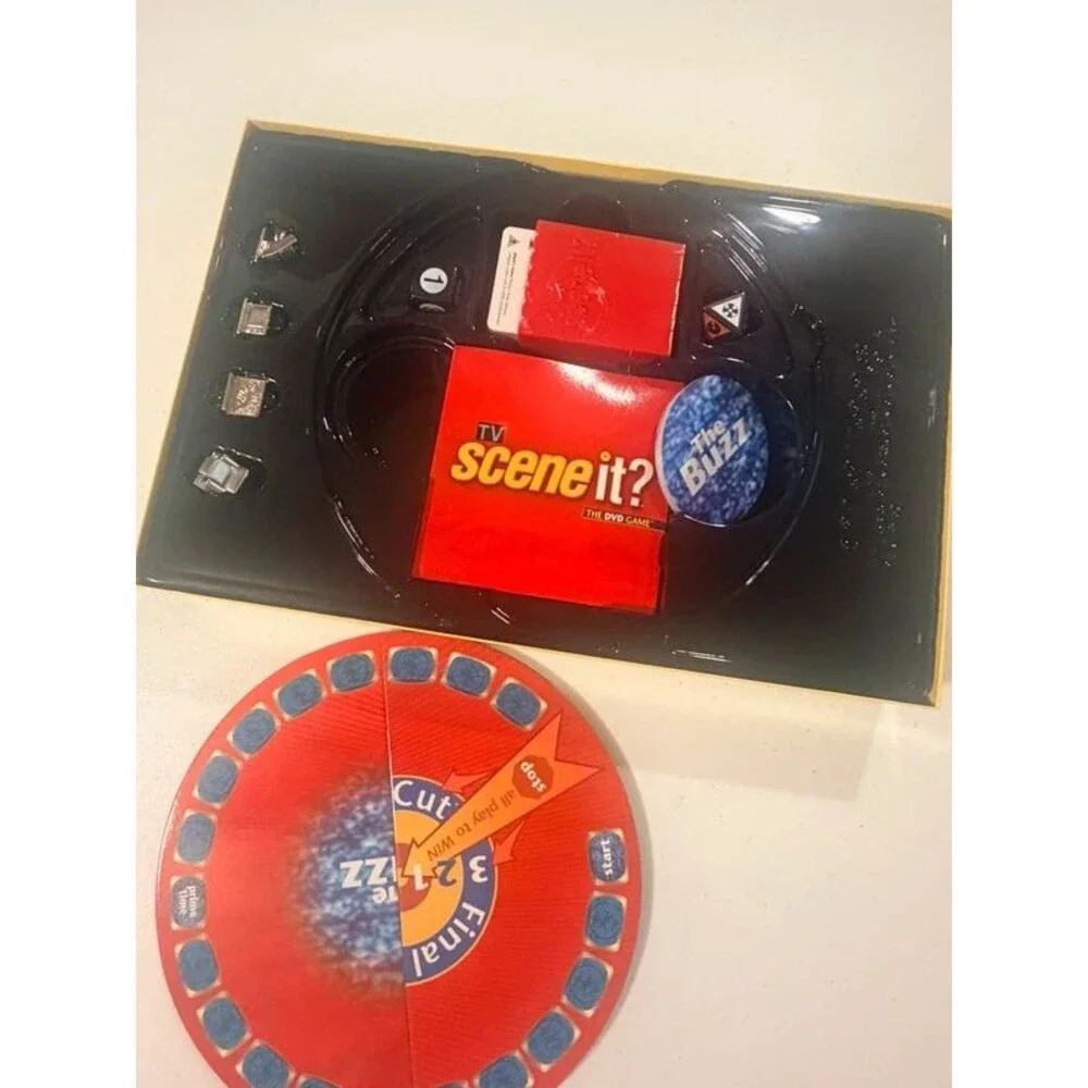 Mattel TV Scene It? The DVD Game 2005 Trivia Board Game New G7270
